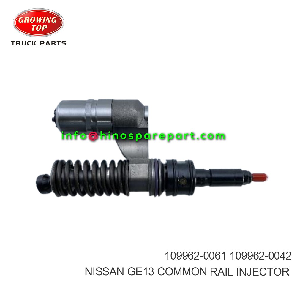 NISSAN GE13 COMMON RAIL INJECTOR  109962-0061