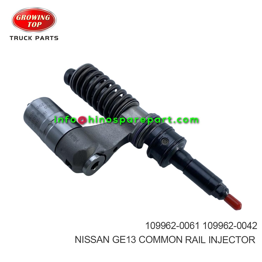 NISSAN GE13 COMMON RAIL INJECTOR  109962-0061