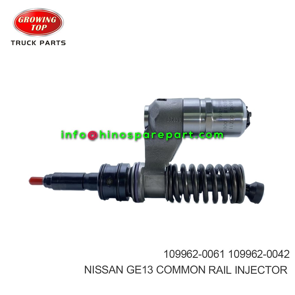 NISSAN GE13 COMMON RAIL INJECTOR  109962-0061