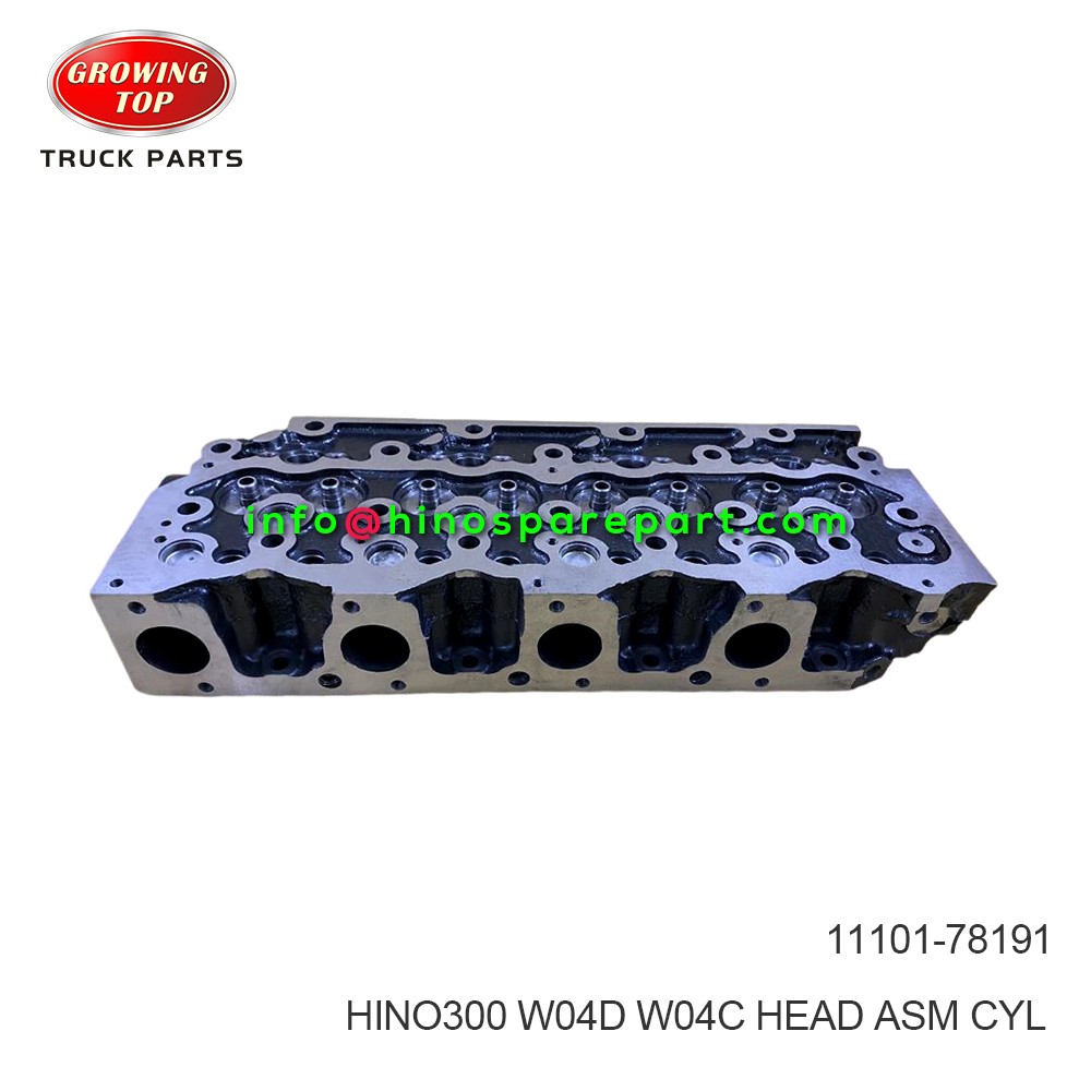 HINO300 W04D W04C HEAD ASM;CYL 11101-78191