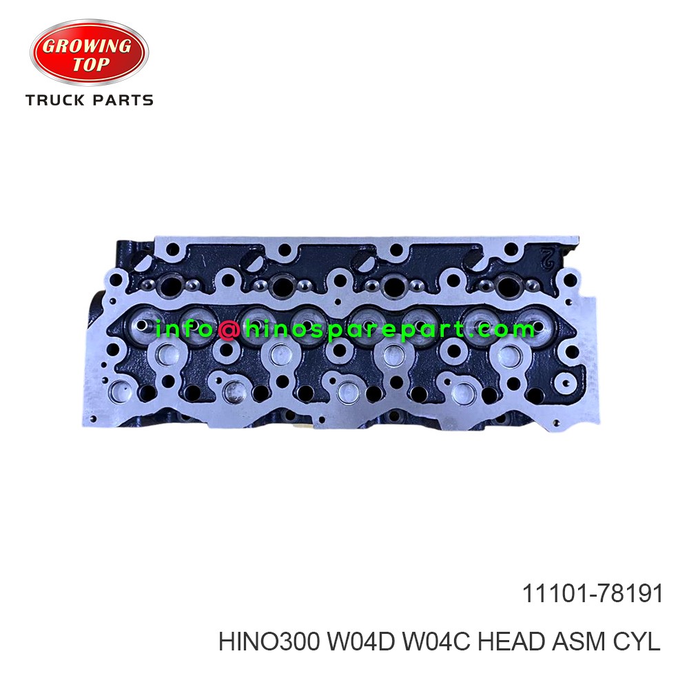 HINO300 W04D W04C HEAD ASM;CYL 11101-78191