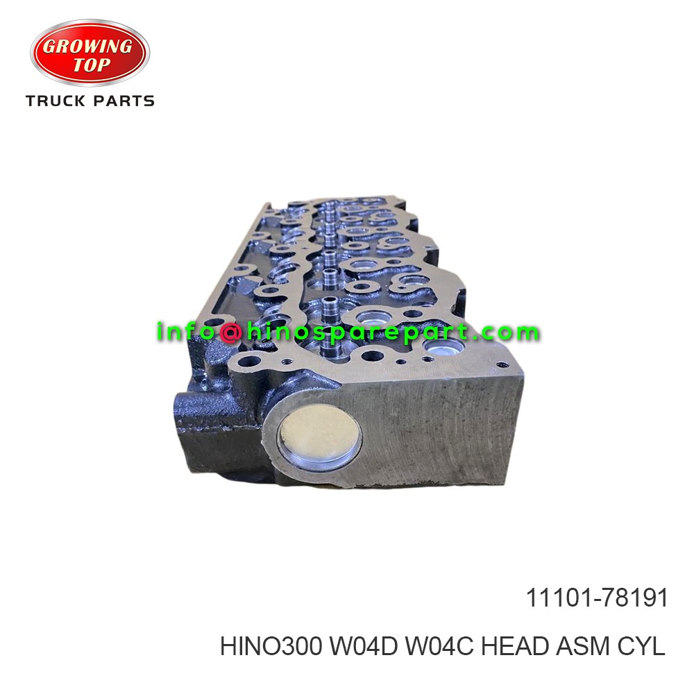 HINO300 W04D W04C HEAD ASM;CYL 11101-78191