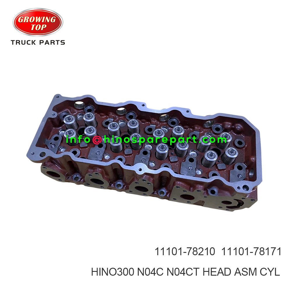 HINO300 N04C N04CT HEAD ASM;CYL 11101-78210