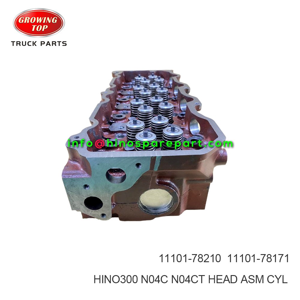 HINO300 N04C N04CT HEAD ASM;CYL 11101-78210