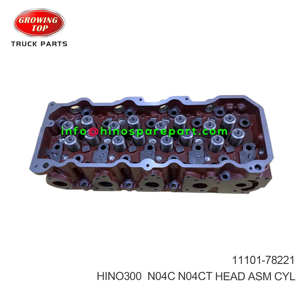 HINO300 N04C N04CT HEAD ASM CYL 11101-78221