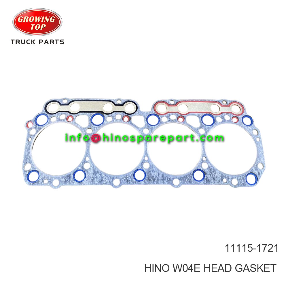 HINO W04E HEAD GASKET 11115-1721