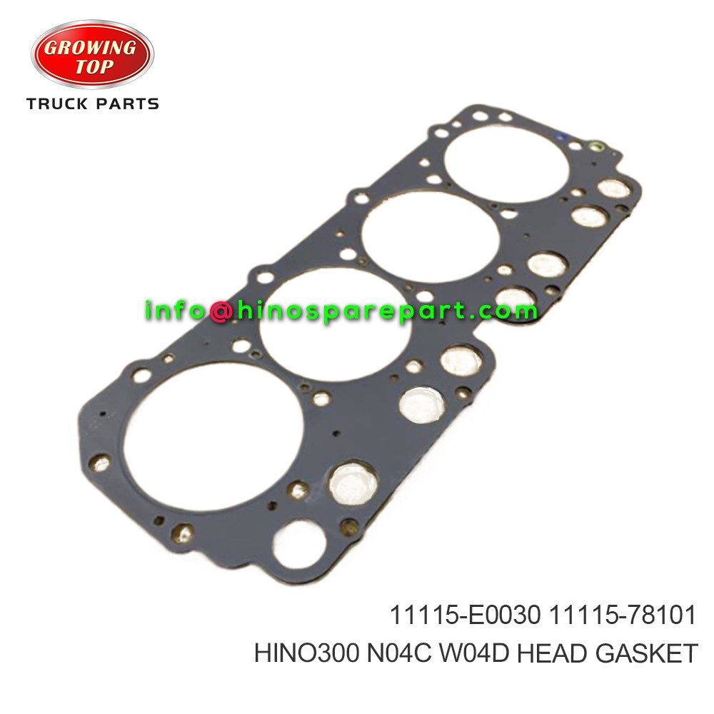 HINO300 N04C W04D HEAD GASKET  11115-E0030