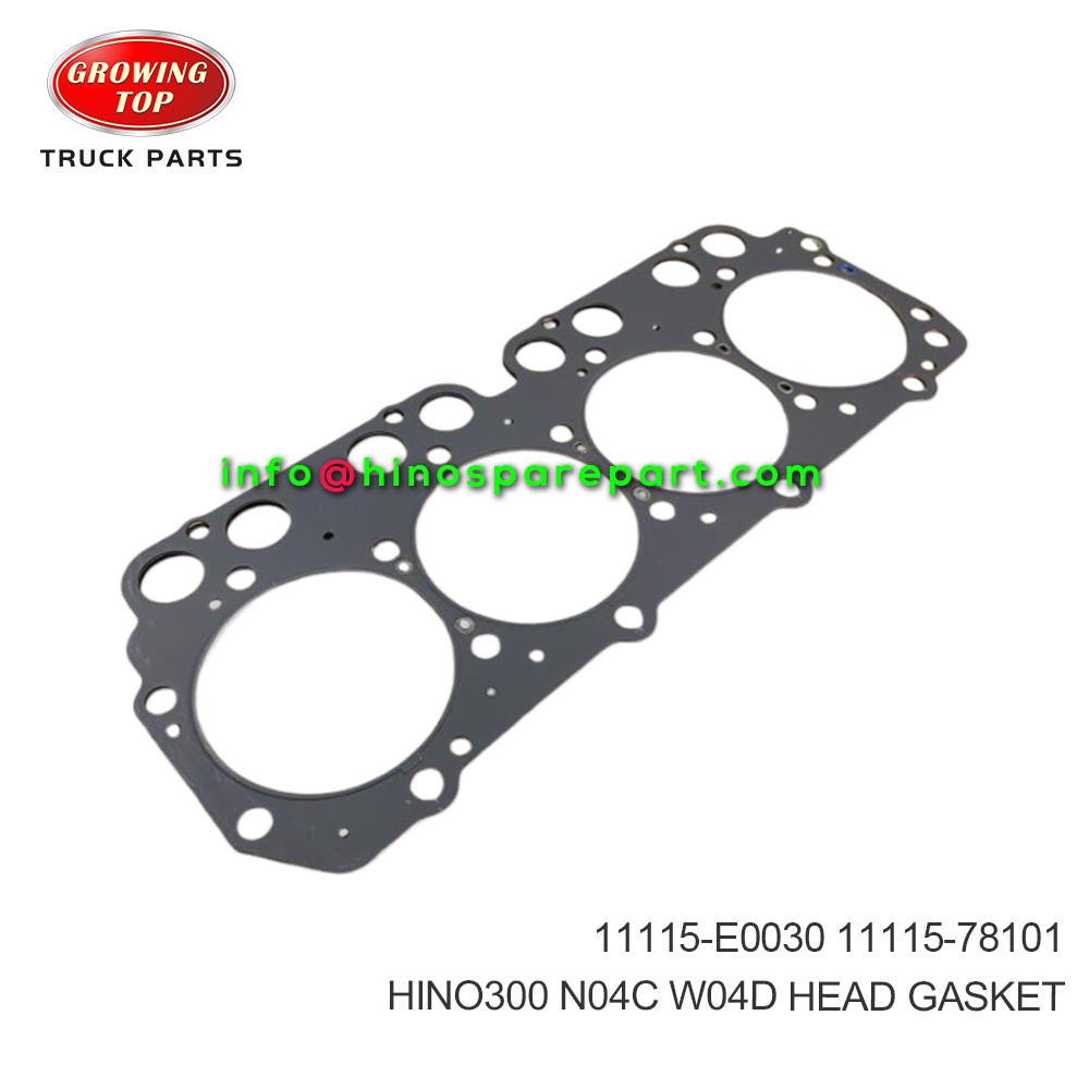 HINO300 N04C W04D HEAD GASKET  11115-E0030