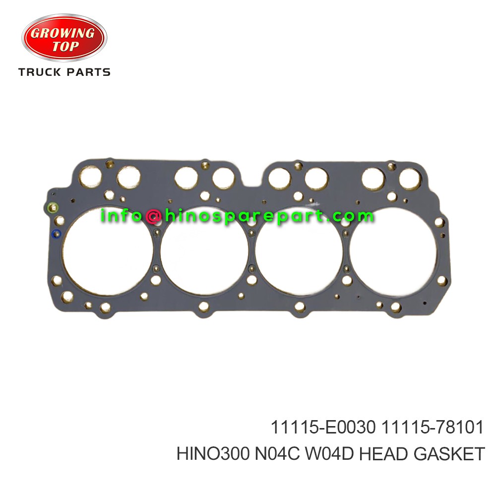 HINO300 N04C W04D HEAD GASKET  11115-E0030