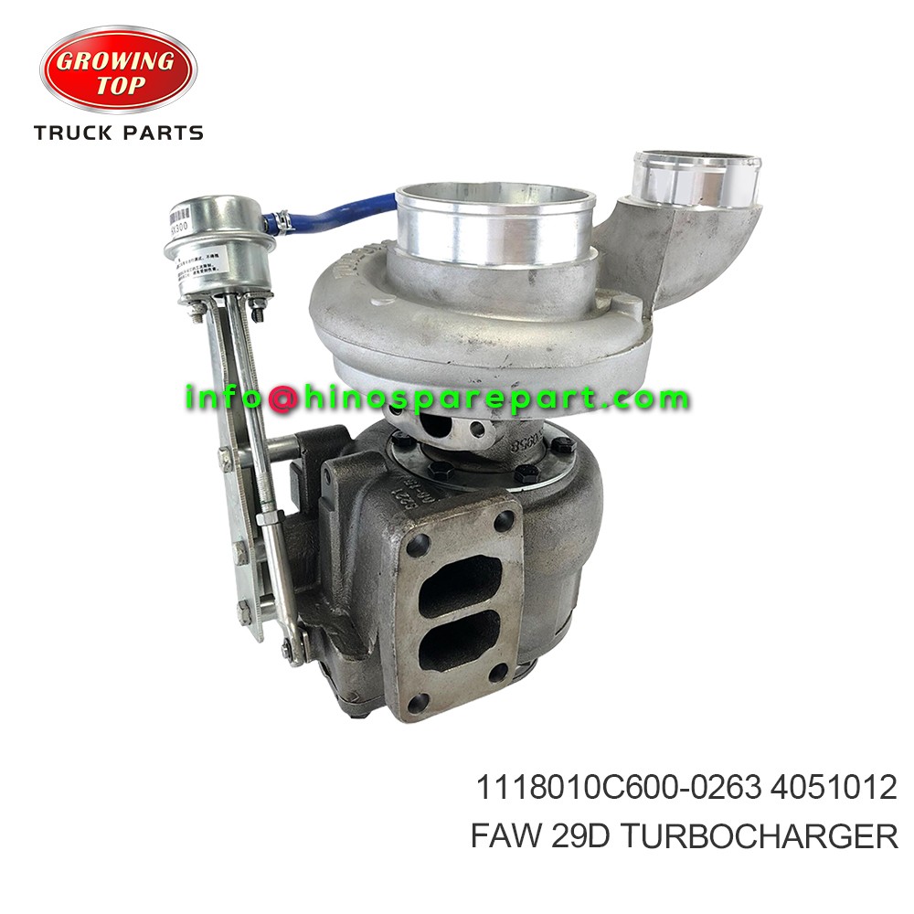 FAW 29D 奥威310  TURBOCHARGER  1118010C600-0263