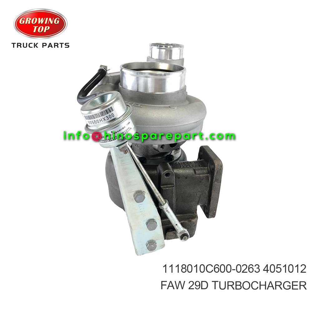 FAW 29D 奥威310  TURBOCHARGER  1118010C600-0263