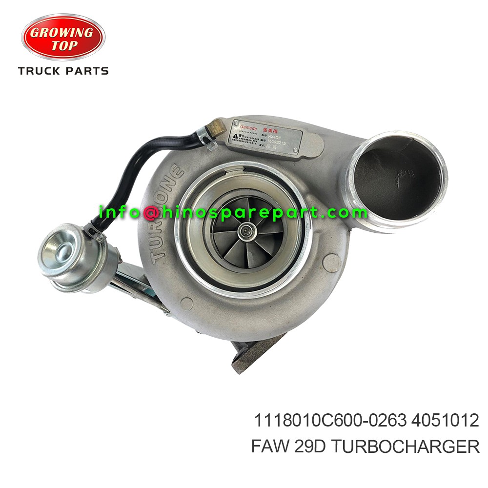 FAW 29D 奥威310  TURBOCHARGER  1118010C600-0263