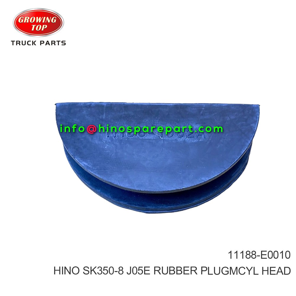 HINO SK350-8 J05E  RUBBER PLUGMCYL HEAD  11188-E0010