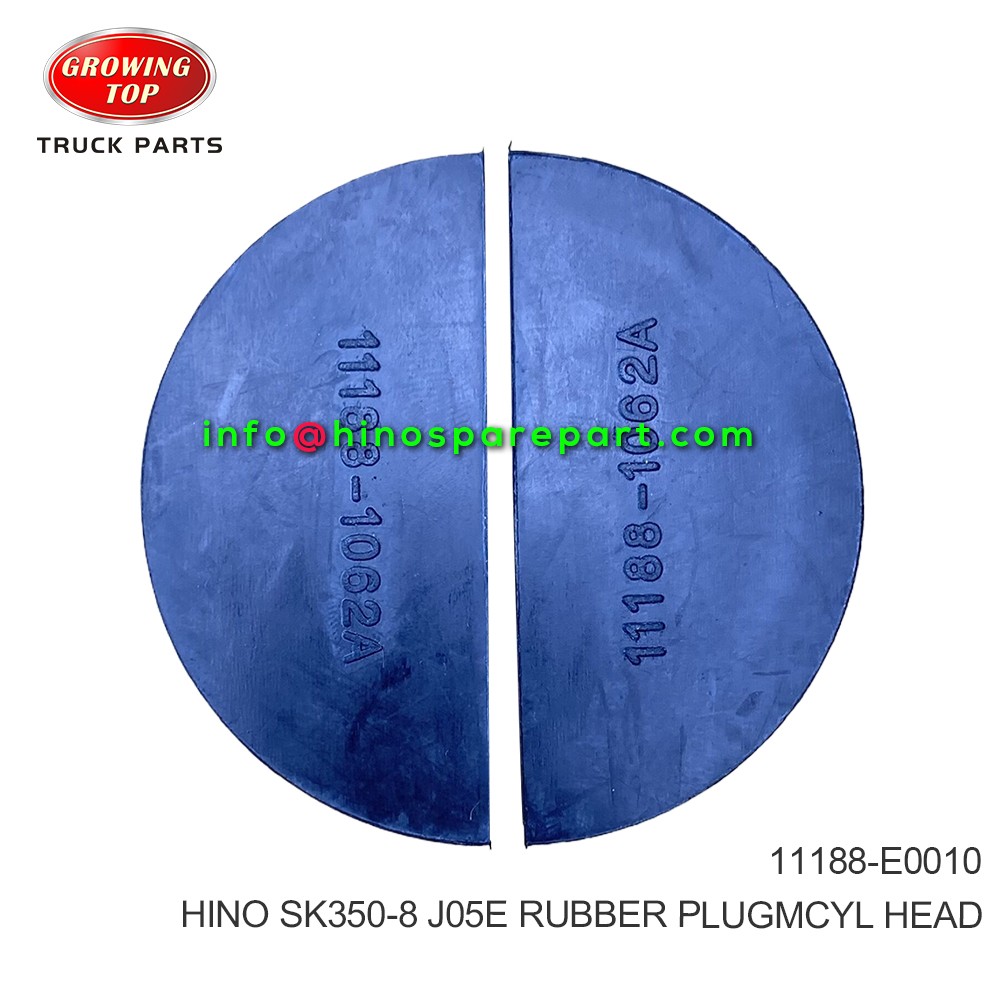 HINO SK350-8 J05E  RUBBER PLUGMCYL HEAD  11188-E0010