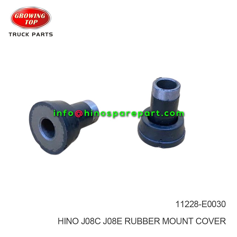 HINO J08C J08E RUBBER; MOUNT, COVER 11228-E0030