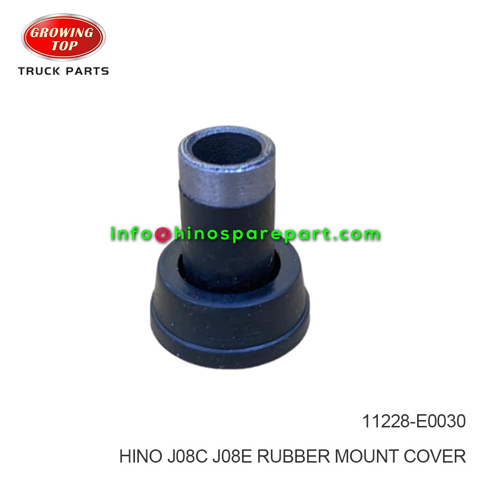HINO J08C J08E RUBBER; MOUNT, COVER 11228-E0030