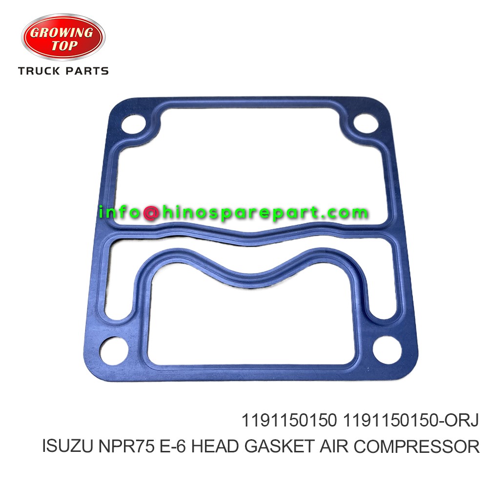 ISUZU NPR75 E-6 HEAD GASKET AIR COMPRESSOR 1191150150