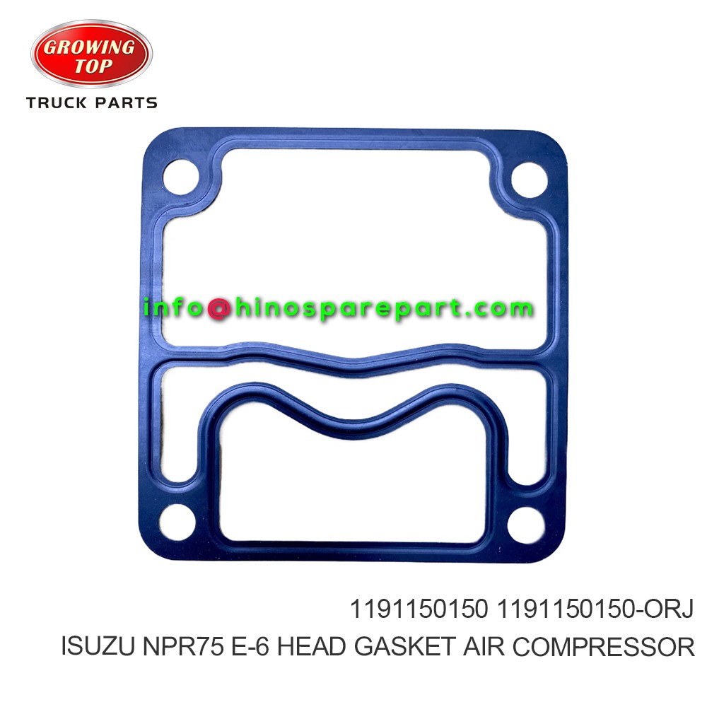 ISUZU NPR75 E-6 HEAD GASKET AIR COMPRESSOR 1191150150