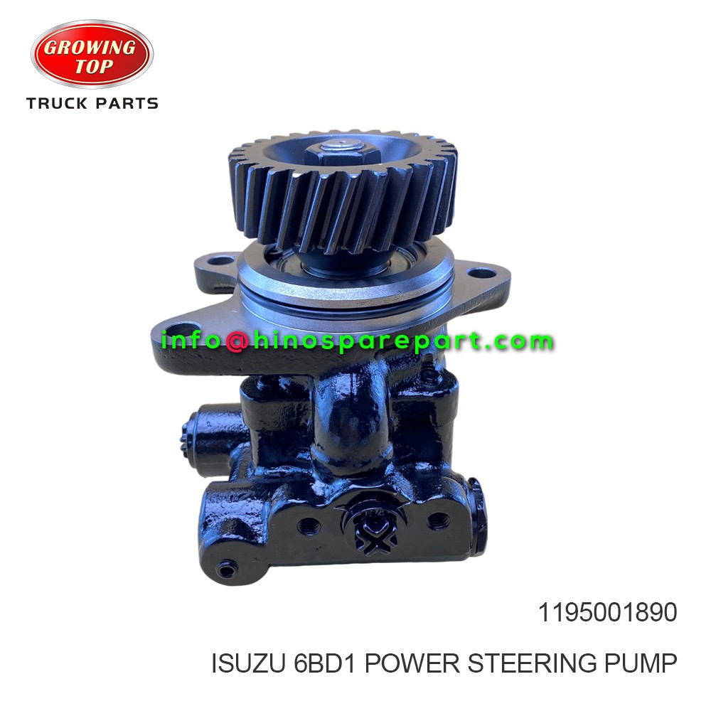 ISUZU 6BD1 POWER STEERING PUMP 1195001890