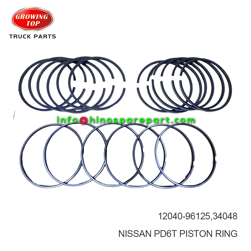 NISSAN PD6T PISTON RING 12040-96125