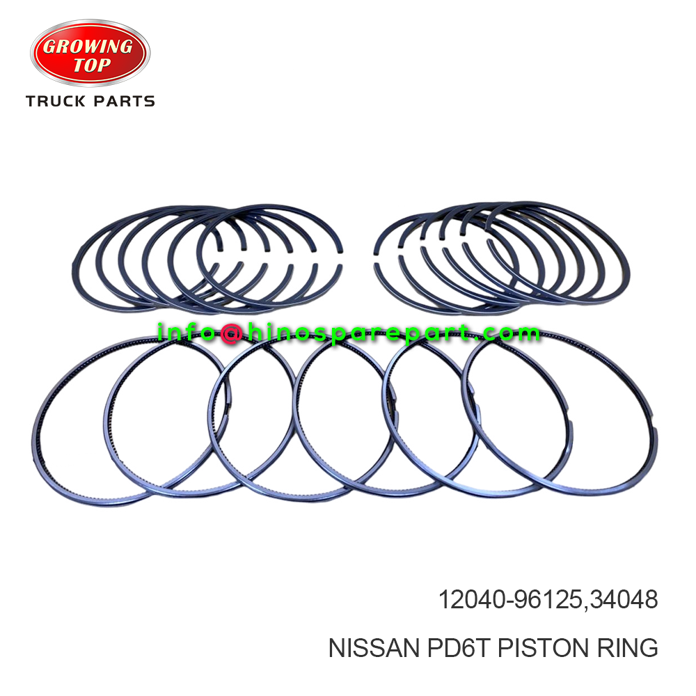 NISSAN PD6T PISTON RING 12040-96125
