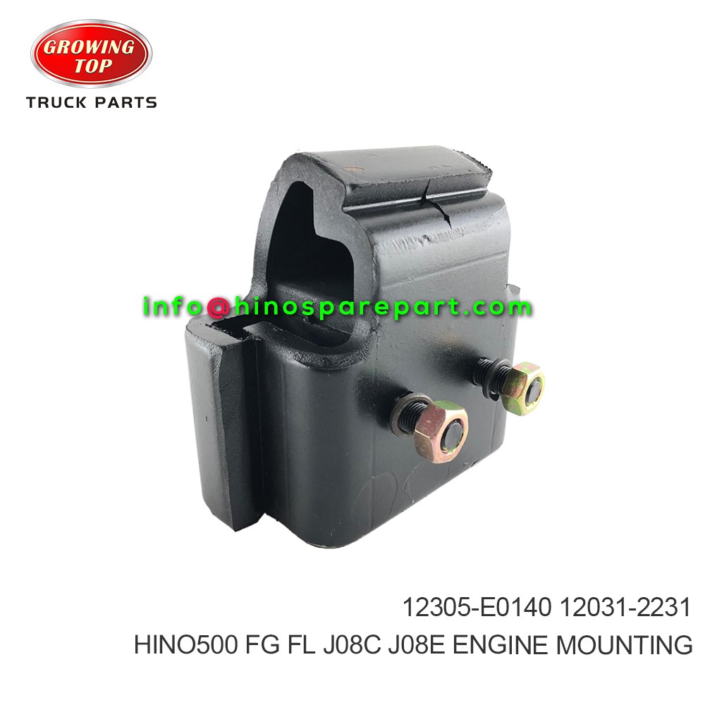 HINO500 FG FL J08C J08E ENGINE MOUNTING 12305-E0140