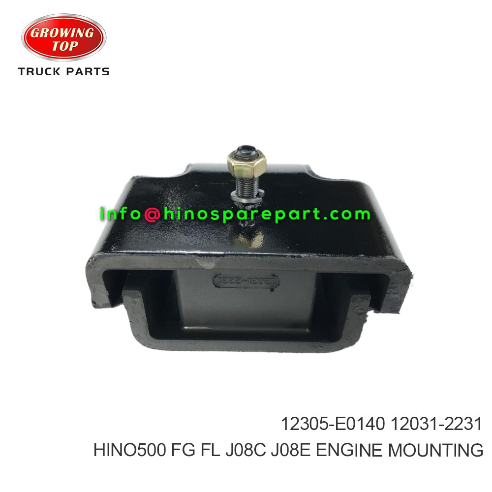 HINO500 FG FL J08C J08E ENGINE MOUNTING 12305-E0140