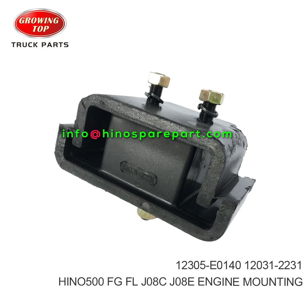 HINO500 FG FL J08C J08E ENGINE MOUNTING 12305-E0140