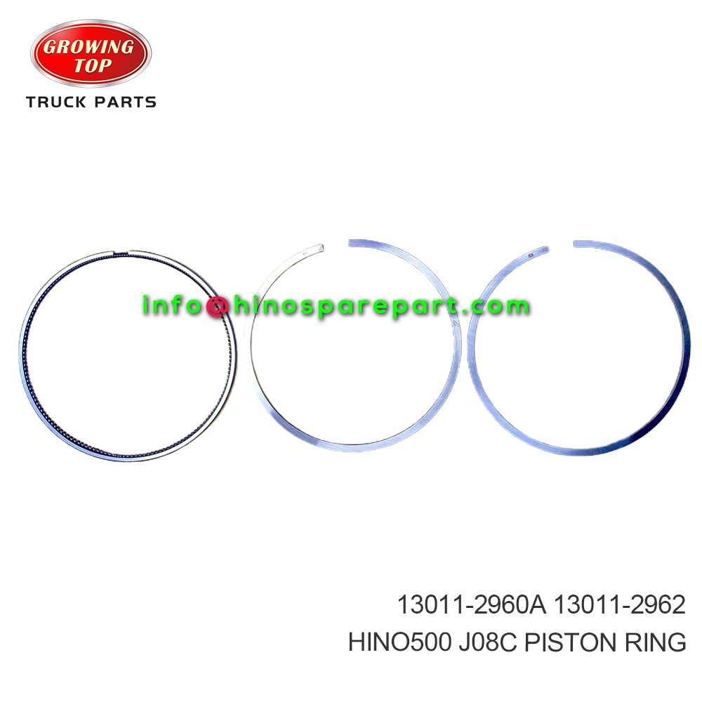 HINO500 J08C PISTON RING 13011-2960A