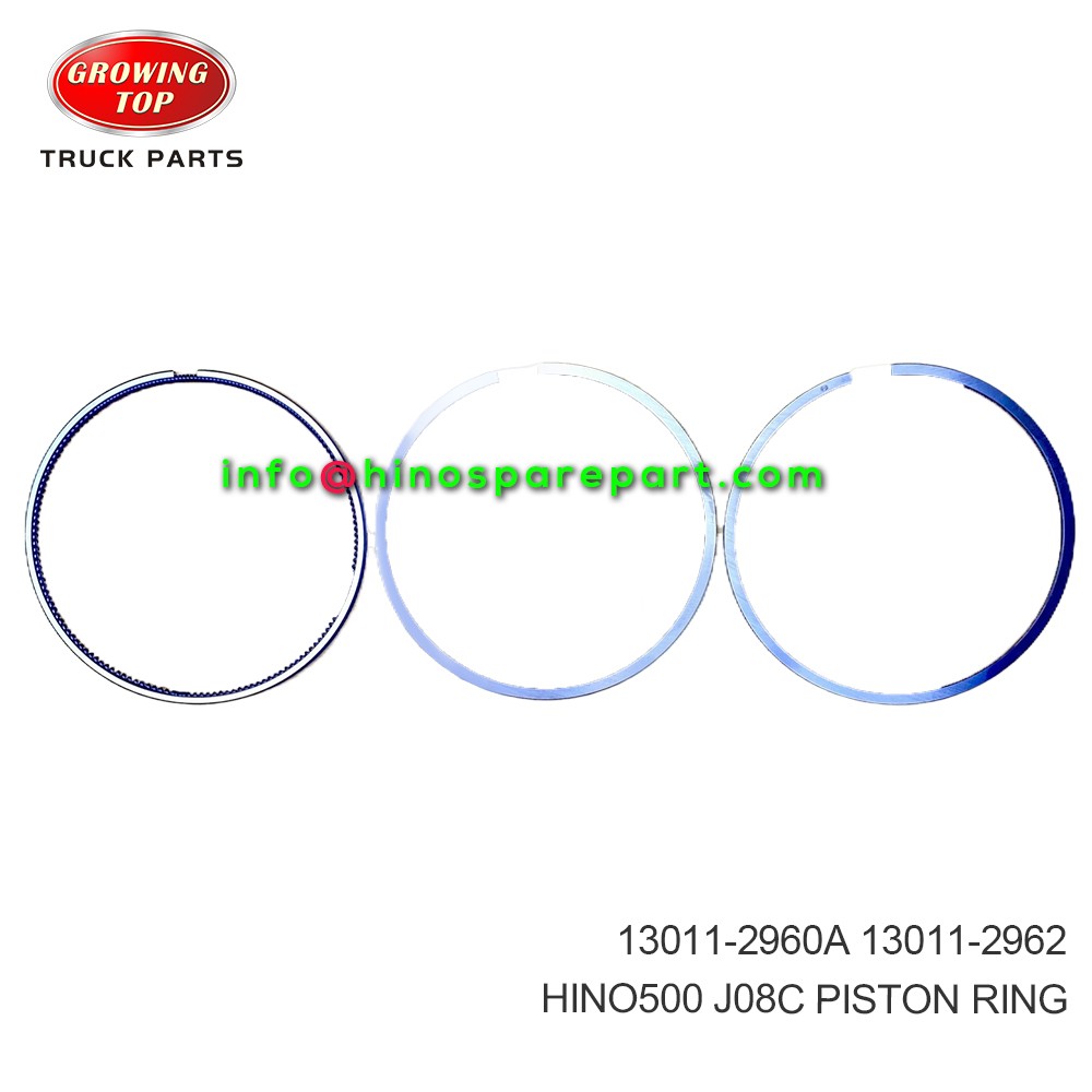 HINO500 J08C PISTON RING 13011-2960A