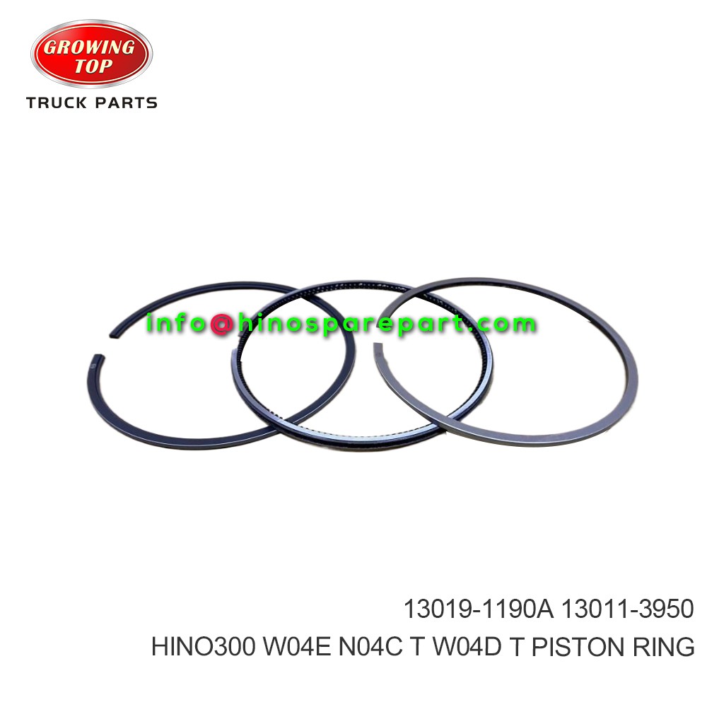 HINO300 W04D T W04E N04C T PISTON RING 13019-1190A