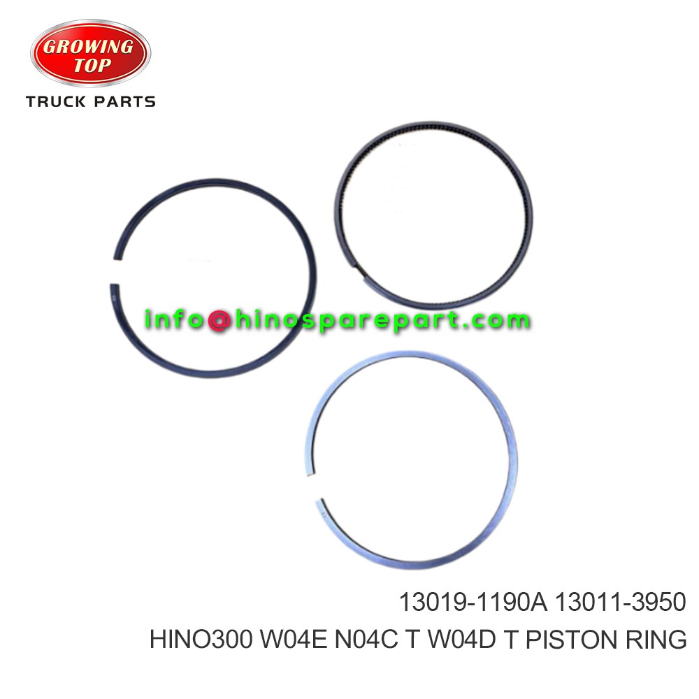 HINO300 W04D T W04E N04C T PISTON RING 13019-1190A