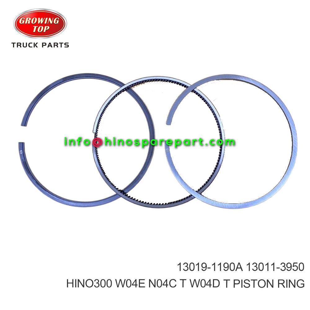 HINO300 W04D T W04E N04C T PISTON RING 13019-1190A