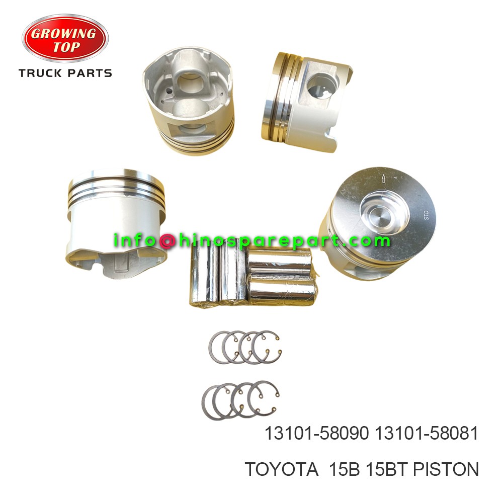 TOYOTA 15B 15BT PISTON 13101-58090