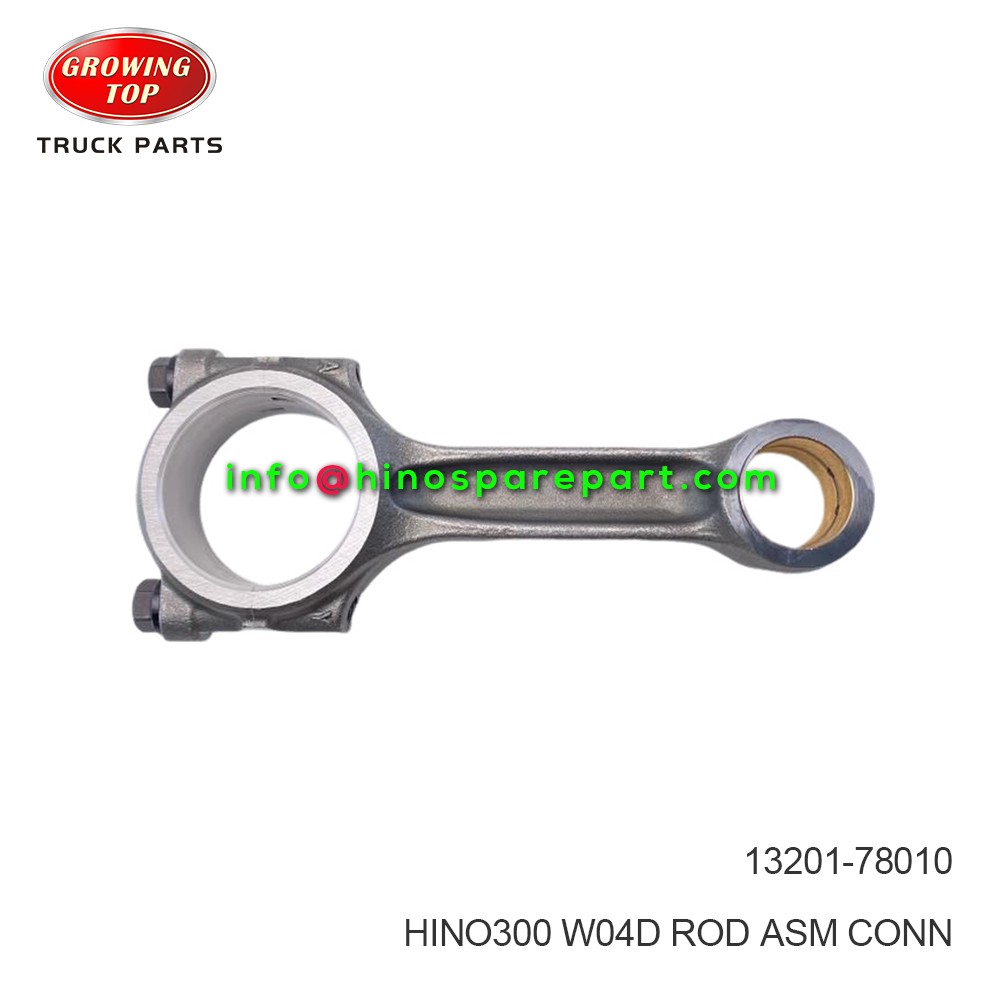 HINO300 W04D ROD ASM CONN 13201-78010