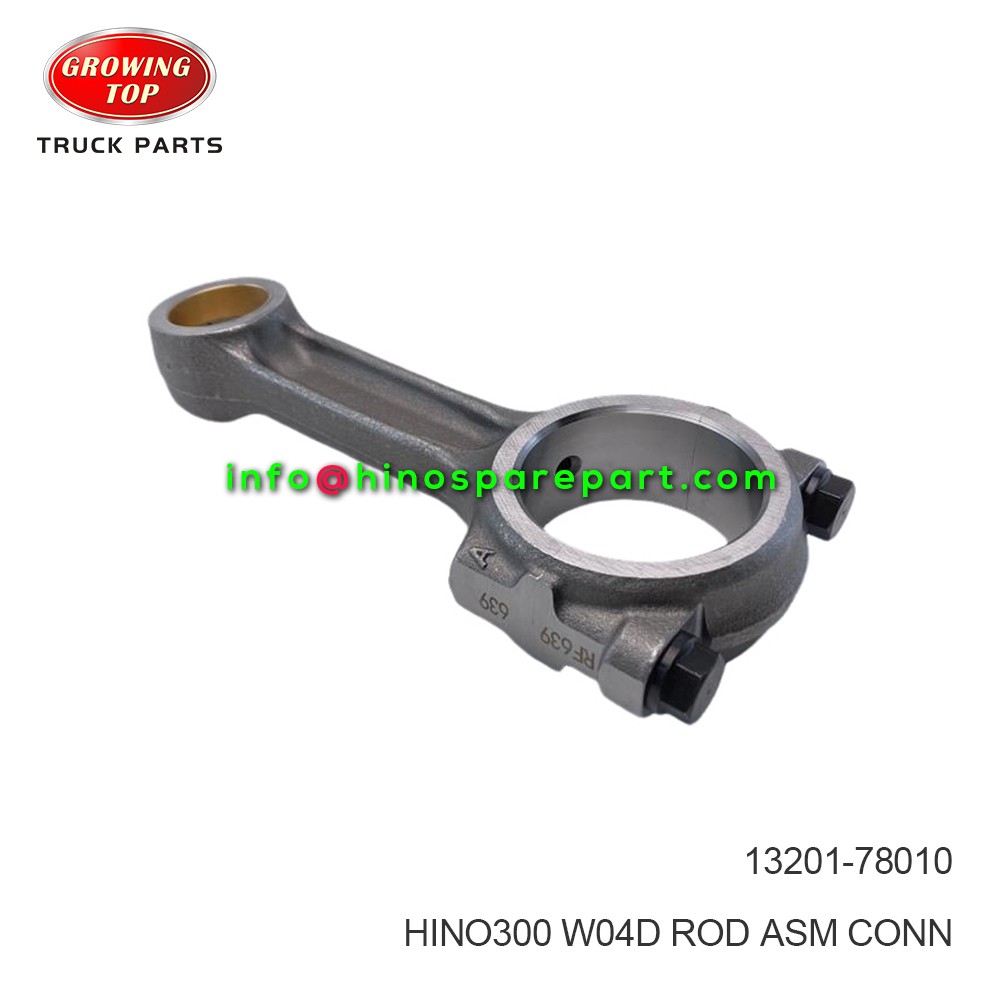 HINO300 W04D ROD ASM CONN 13201-78010