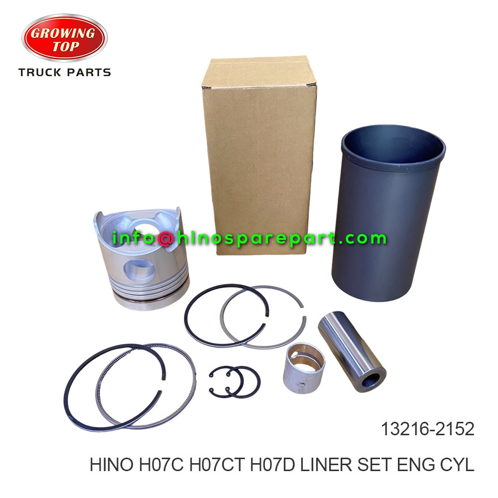 HINO H07C H07CT H07D LINER SET ENG CYL 13216-2152 