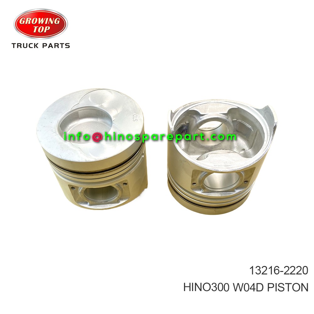 HINO300 W04D PISTON 13216-2220