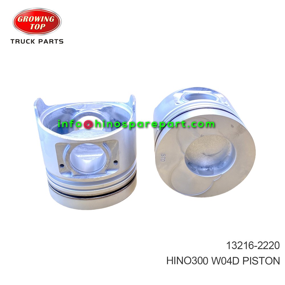 HINO300 W04D PISTON 13216-2220