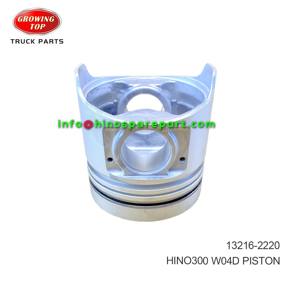 HINO300 W04D PISTON 13216-2220