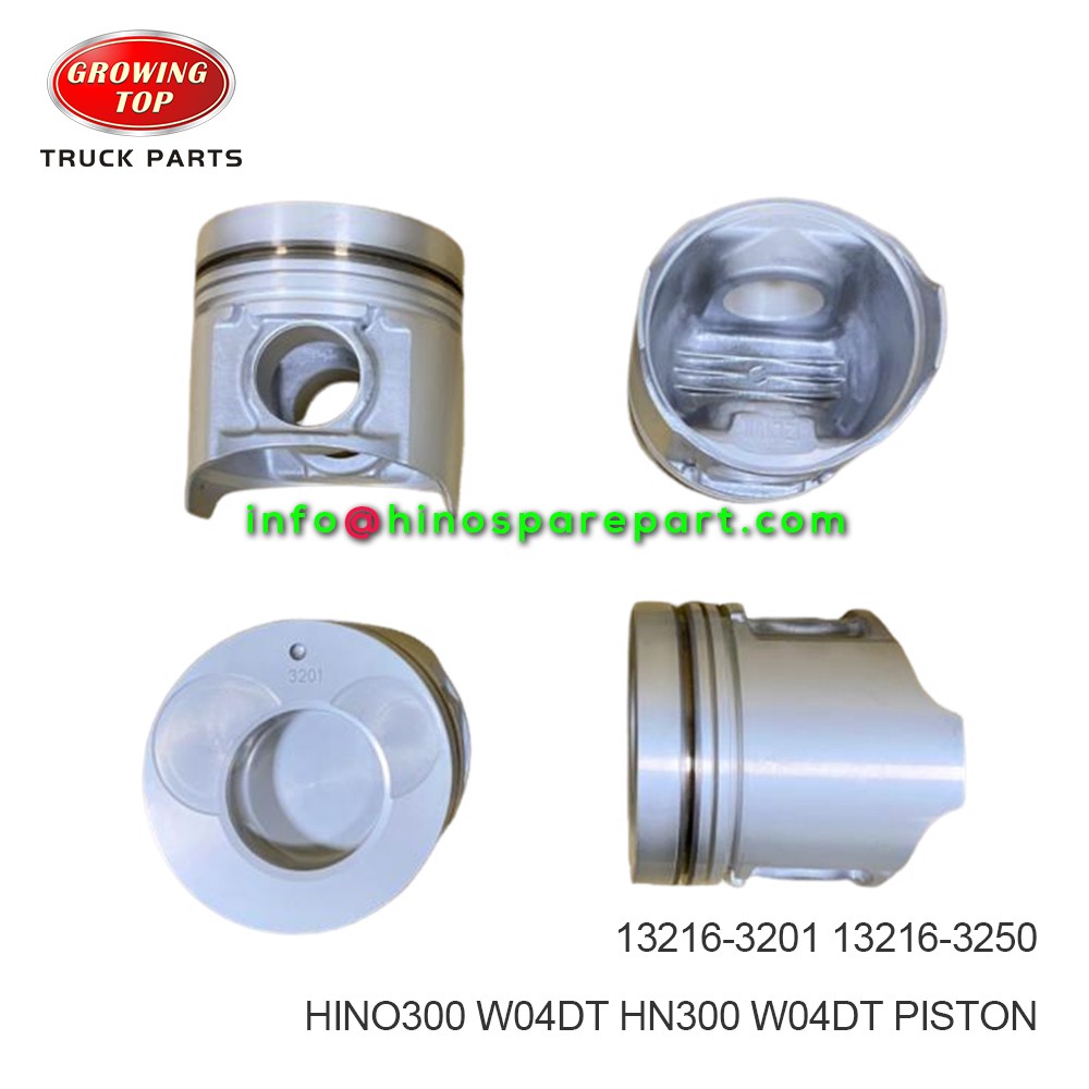 HINO300 W04DT PISTON 13216-3201