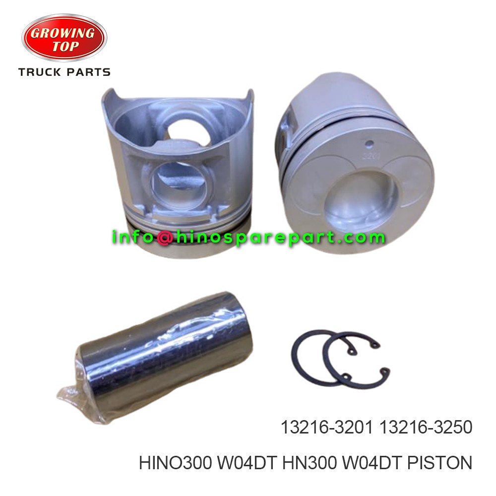 HINO300 W04DT PISTON 13216-3201