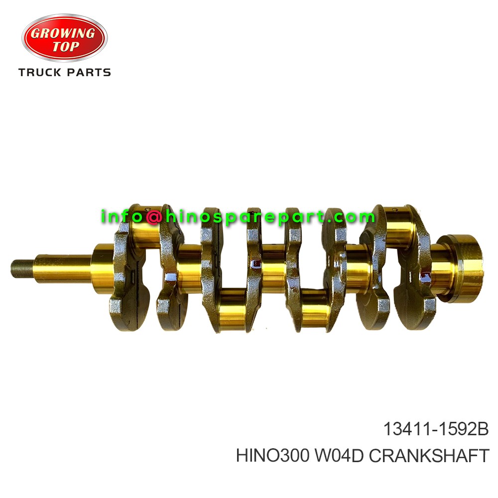 HINO300 W04D  CRANKSHAFT  13411-1592B