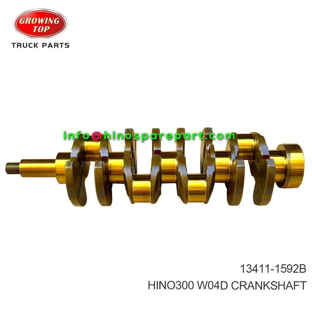 HINO300 W04D  CRANKSHAFT  13411-1592B