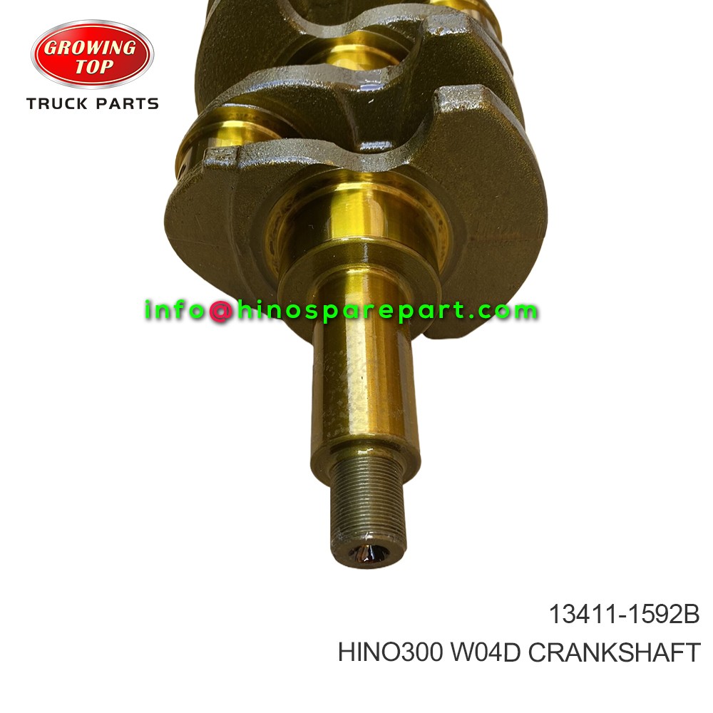 HINO300 W04D  CRANKSHAFT  13411-1592B