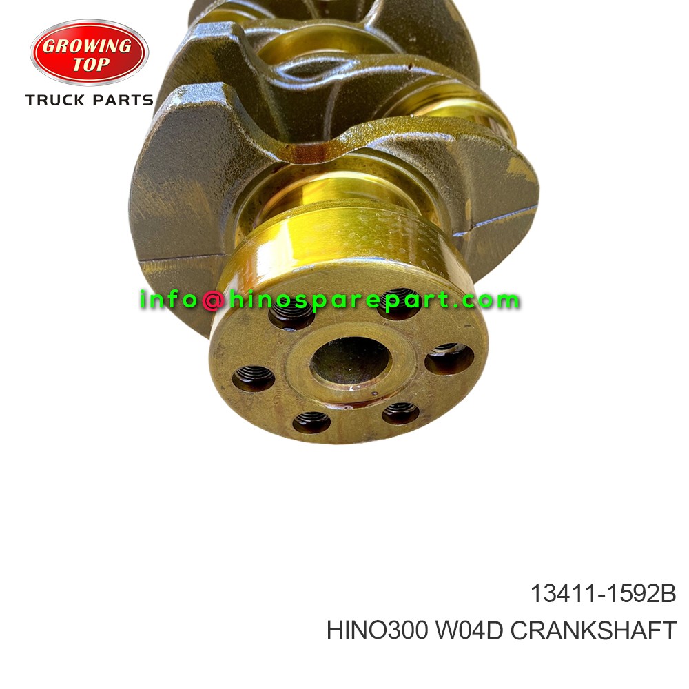 HINO300 W04D  CRANKSHAFT  13411-1592B