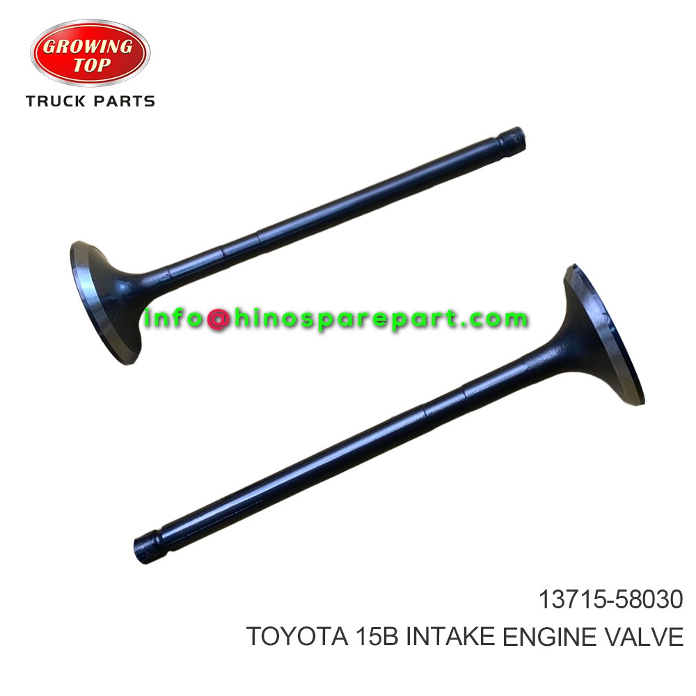 TOYOTA 15B INTAKE ENGINE VALVE 13715-58030