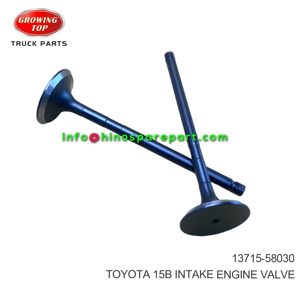 TOYOTA 15B INTAKE ENGINE VALVE 13715-58030