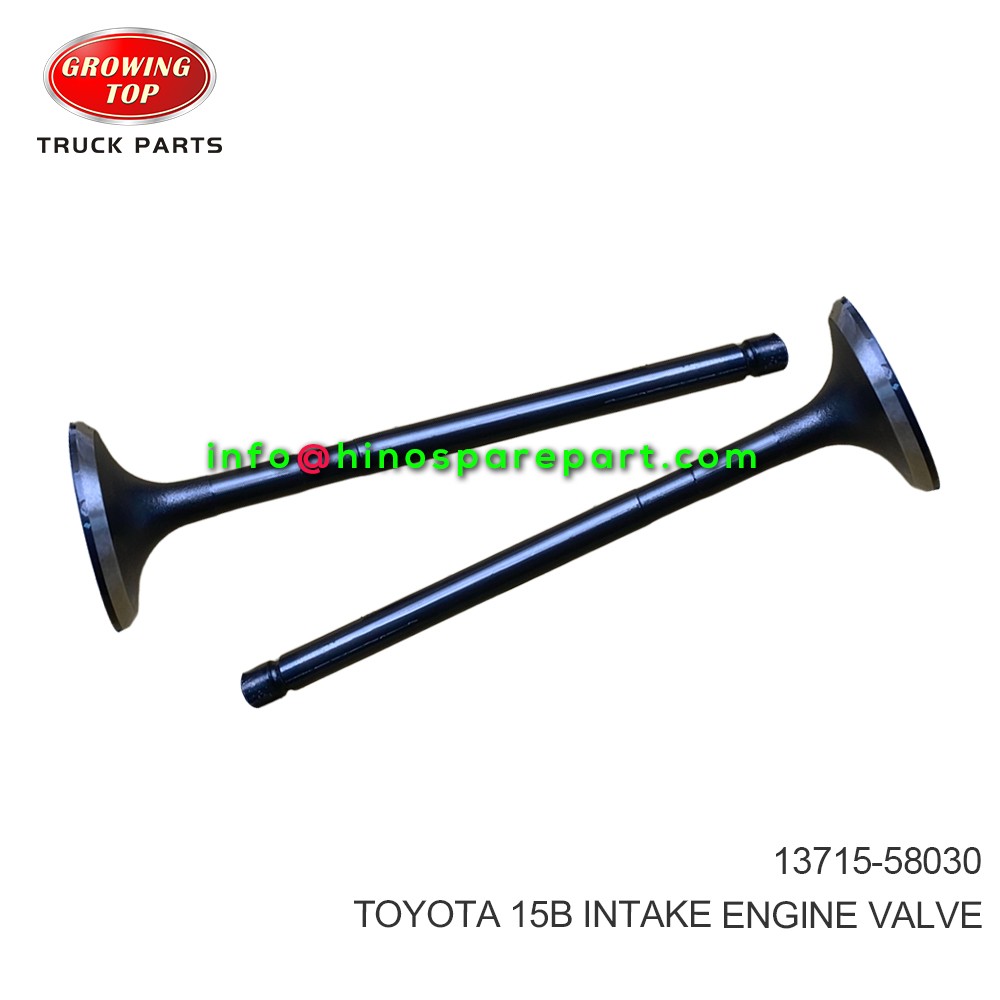 TOYOTA 15B INTAKE ENGINE VALVE 13715-58030