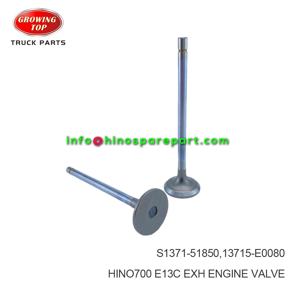 HINO700 E13C EXH ENGINE VALVE  13715-E0080